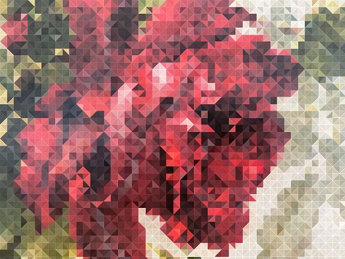 Tableau en pixel art